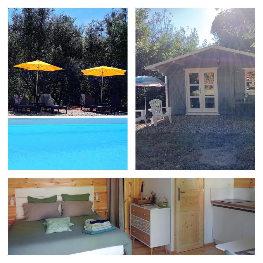 Chalet "Le Petit Olivier" Gites Appart 'Hotel L'Echappee Belle D'Aubenas Logement 2 Sur 3 Exteriér fotografie